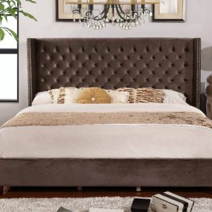 GIƯỜNG RÚT TRÁM TÂN CỔ ĐIỂN LUWKEE 1800x2000x1400 Da bò Ý