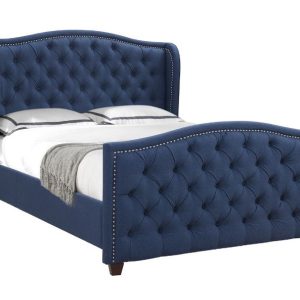 GIƯỜNG RÚT TRÁM TÂN CỔ ĐIỂN MAELD 1800x2000,Vải da tiêu chuẩn