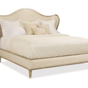 GIƯỜNG TÂN CỔ ĐIỂN TIME 1800x2000, Gỗ ASH,Vải da tiêu chuẩn