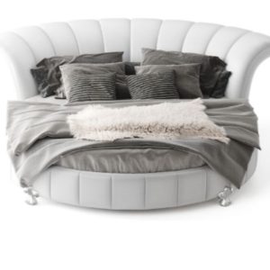 GIƯỜNG TRÒN SANG TRỌNG ATEMIS 1800x2000 Vải da tiêu chuẩn