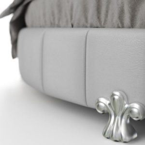 GIƯỜNG TRÒN SANG TRỌNG ATEMIS 1800x2000 Vải da tiêu chuẩn