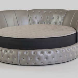 GIƯỜNG TRÒN TÂN CỔ ĐIỂN YADO Đường kính đệm 2000mm,Vải da tiêu chuẩn