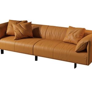 Sofa cao cấp LATUSRE' 2600x950, da bò Ý hãng Masstrotto- 3