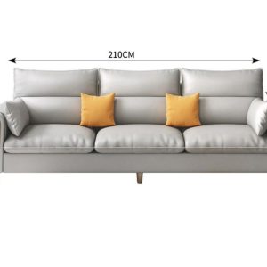 Sofa cao cấp ORENGO ONE 2100x1450, da bò Ý hãng Masstrotto - 4