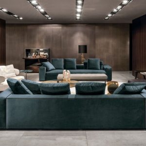 Sofa hiện đại AFFECAL 2600x1050x610 da bò Ý-4