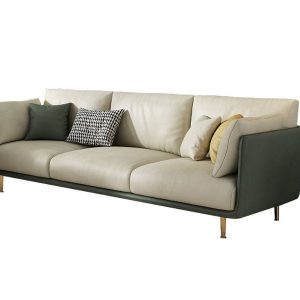 Sofa hiện đại sang trọng PAGAT 2200x780, da bò Ý hãng Masstrotto- 1