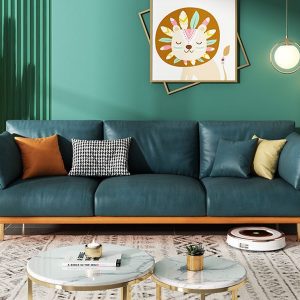 Sofa hiện đại sang trọng PAGAT 2200x780 da bò Ý hãng Masstrotto - 3