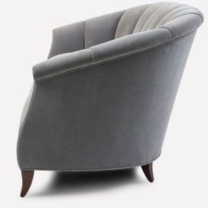 Sofa Tân Cổ Điển EVADNE II 2280x930x780 da bò Ý - 5