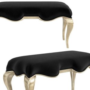 MẪU BENCH THE JEWEL 950x450x500 Gỗ ASH Da bò Ý hãng Masstrotto