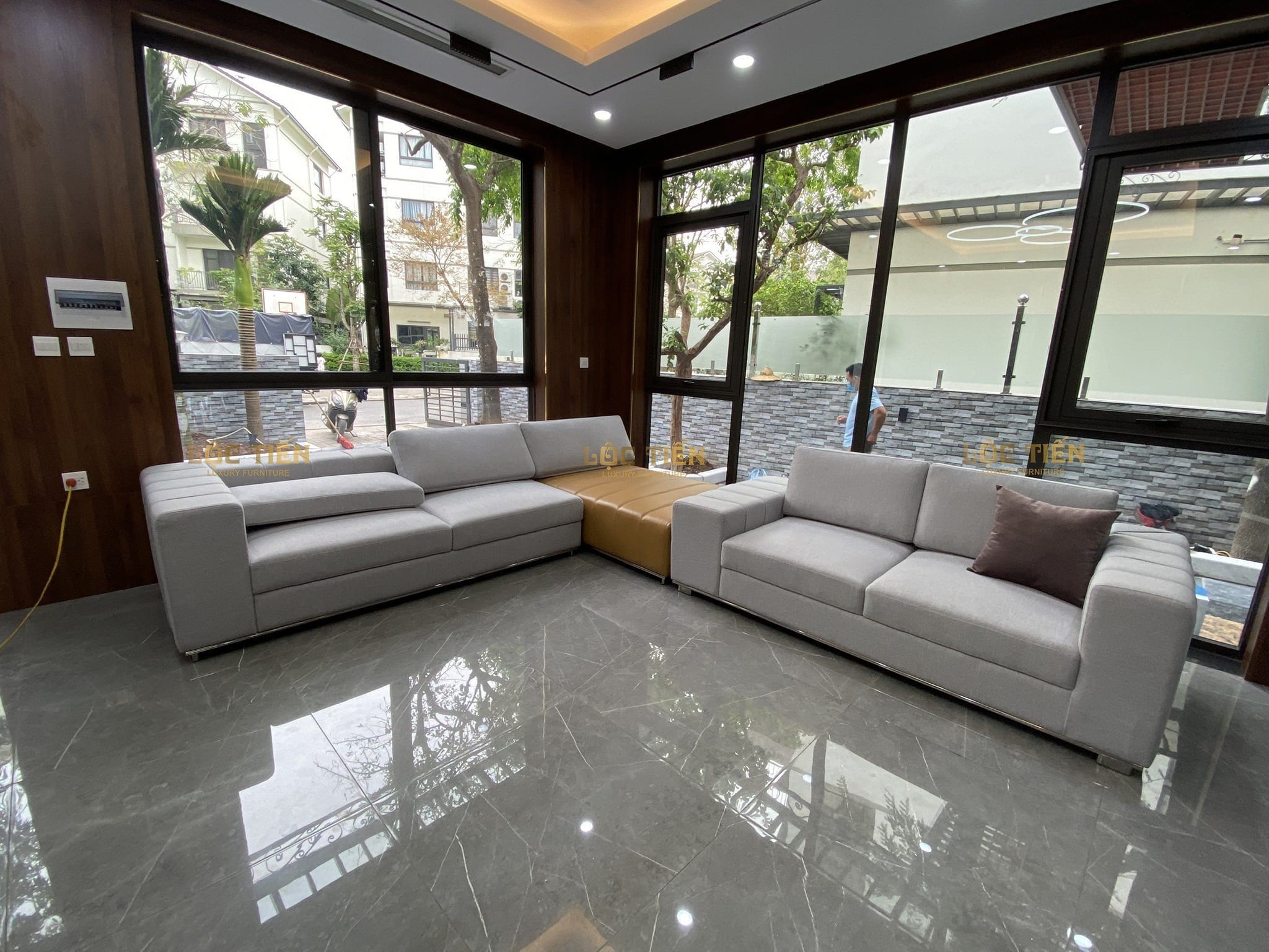 Sofa góc size lớn cho những căn phòng rộng